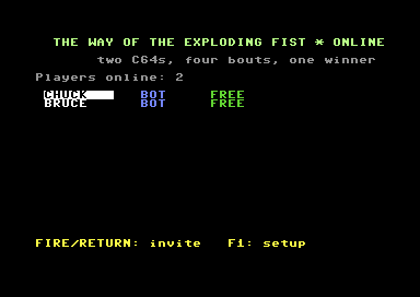The Way of the Exploding Fist OME (online multiplayer)