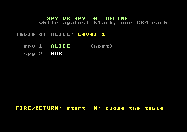 Spy vs Spy OME (online multiplayer)