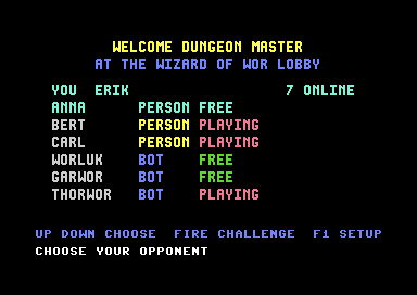 C64 Game Server