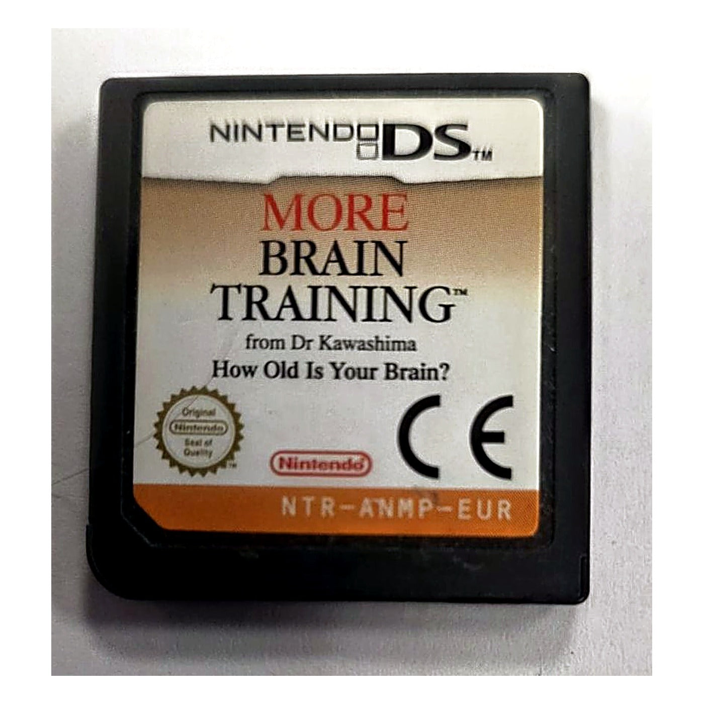 More Brain Training from Dr Kawashima - Nintendo DS cartridge