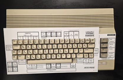 Commodore 64/128 Keyboard Overlays RetroWebShop