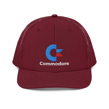 Commodore Dark Trucker Cap RetroWebShop
