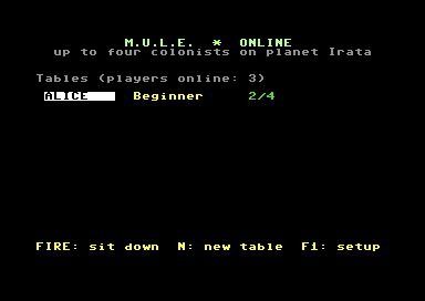 M.U.L.E. OME (online multiplayer)