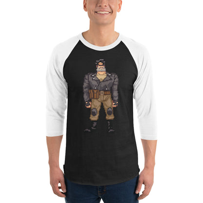 Full Throttle 3/4 sleeve raglan shirt