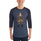 Full Throttle 3/4 sleeve raglan shirt