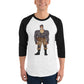 Full Throttle 3/4 sleeve raglan shirt