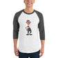 Bernard 3/4 sleeve raglan shirt