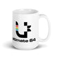 Ultimate 64 White glossy mug