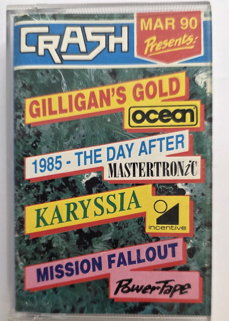 Crash Powertape maart 1990 (#74) - ZX Spectrum cassette