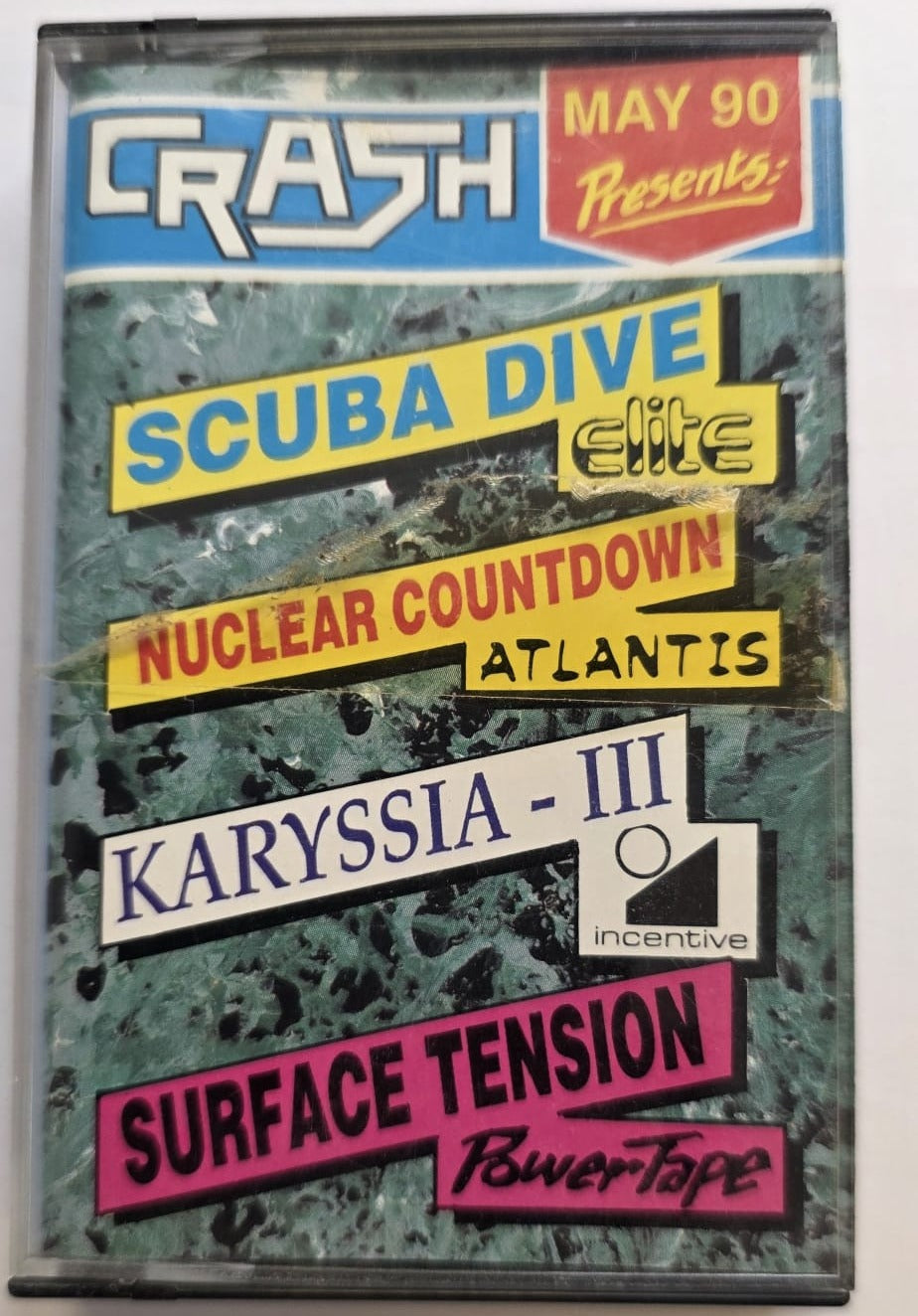 Crash Powertape mei 1990 (#76) - ZX Spectrum cassette