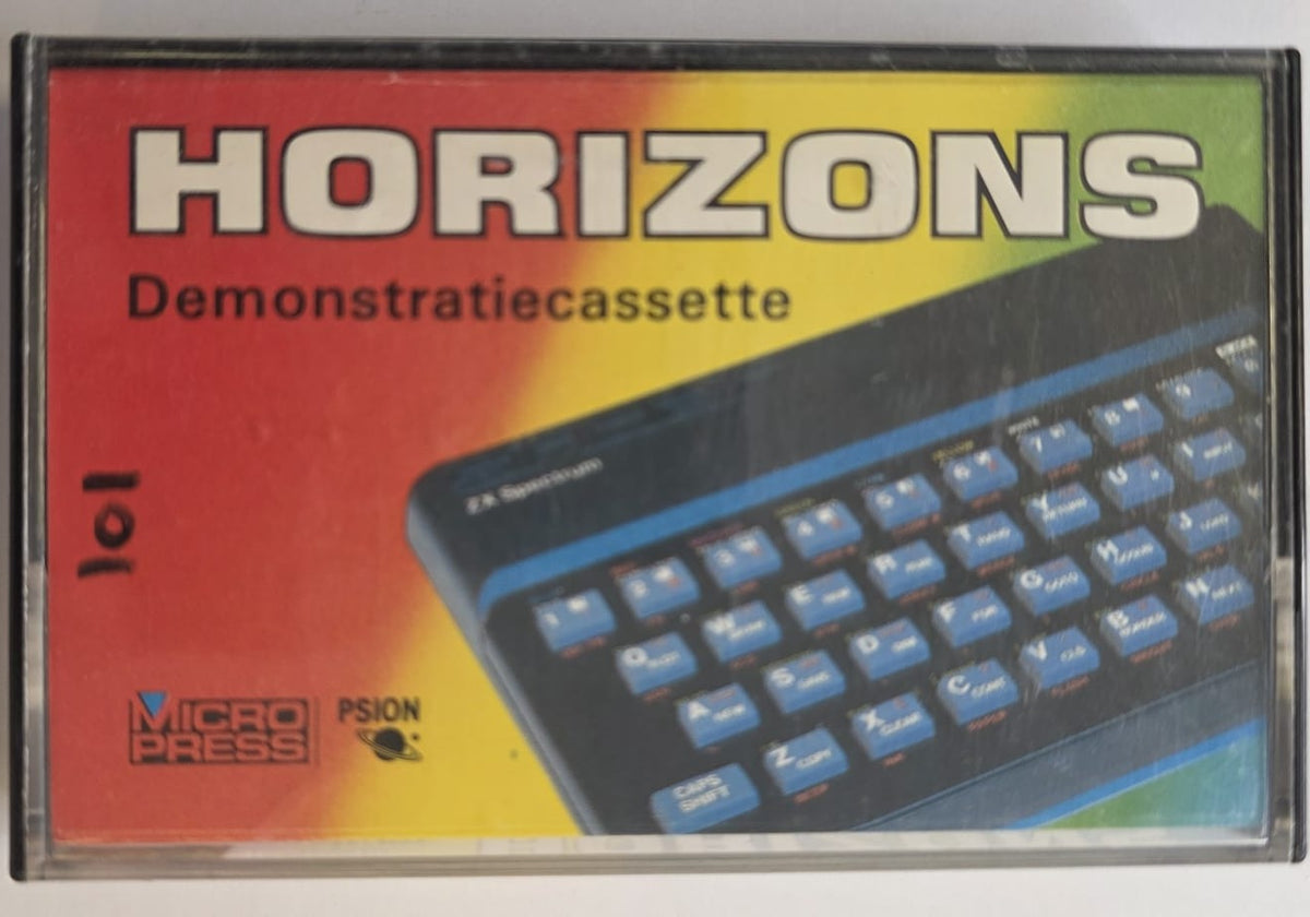 Horizons Demonstratiecassette - ZX Spectrum cassette