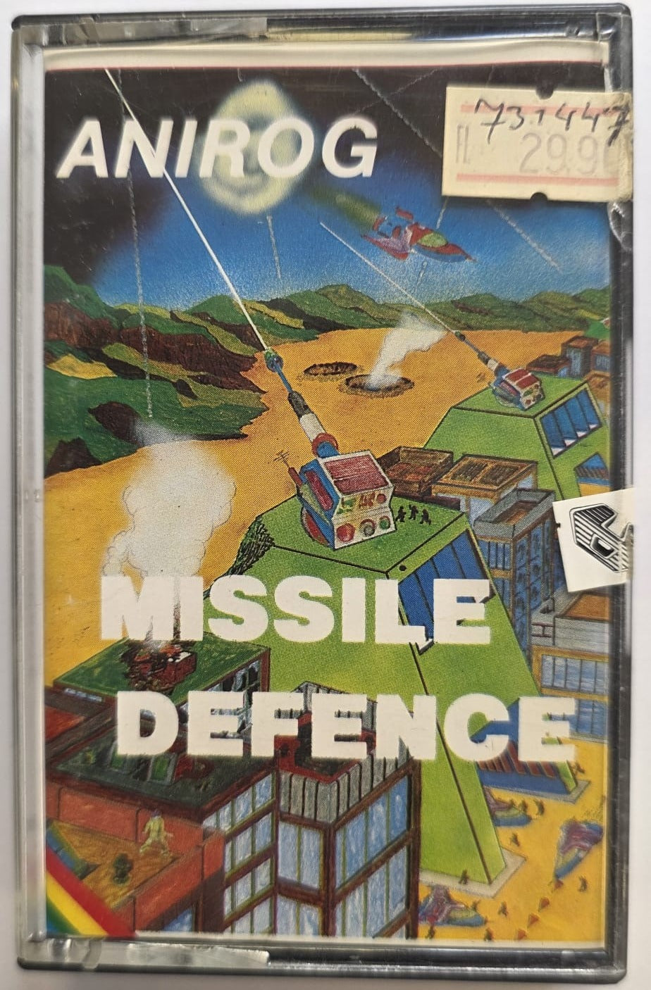 Missile Defence - ZX Spectrum cassette